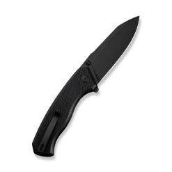 ivivi Placoid Flipper & Thumb Stud Knife C23079-1 – Black G10 Handle