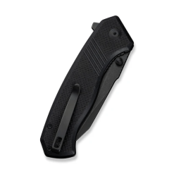 Civivi Placoid Flipper & Thumb Stud Knife C23079-1 – Black G10 Handle