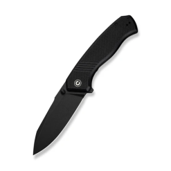 Civivi Placoid Flipper & Thumb Stud Knife C23079-1 – Black G10 Handle