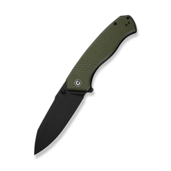 ivivi Placoid Flipper & Thumb Stud Knife C23079-3 – OD Green G10 Handle