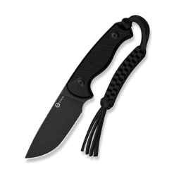 Civivi Timberbark Fixed Blade Knife C23094-1 – Black G10 Handle