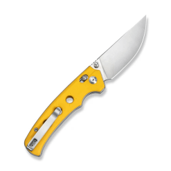 Civivi Noctis Crossbar Lock Knife C24020C-2 –Yellow G10 Handle