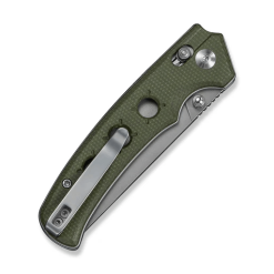 Civivi Noctis Crossbar Lock Knife C24020C-3 – Olive Canvas Micarta Handle