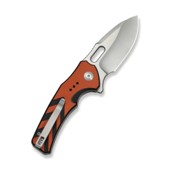 Civivi Vexron Button Lock Knife C24066-3 – Orange/Black G10 Handle