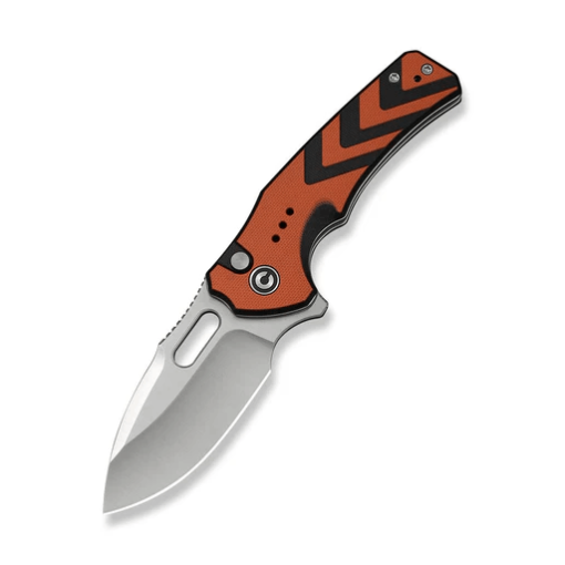 Civivi Vexron Button Lock Knife C24066-3 – Orange/Black G10 Handle