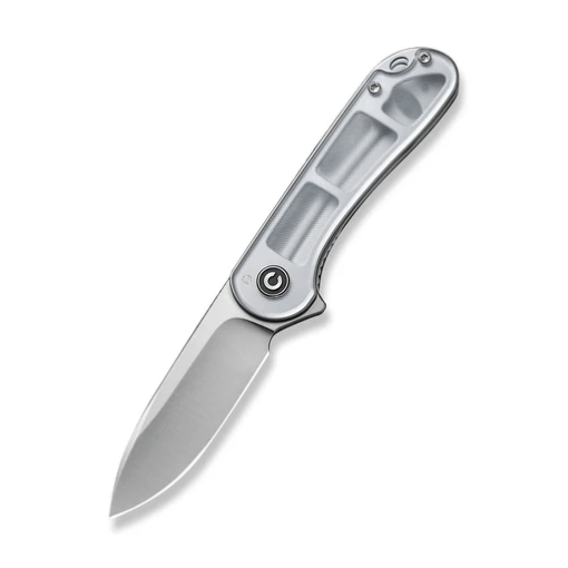 Civivi Elementum Flipper Knife C907A-7 – D2 Satin Drop Point Blade & Clear Lexan Handle