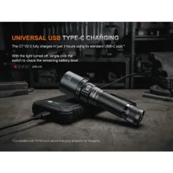 Fenix C7 V2.0 LED Flashlight
