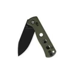 QSP Canary Glyde Glyde lock, 14C28N black, Olive Green G10 - QS150GL-B2