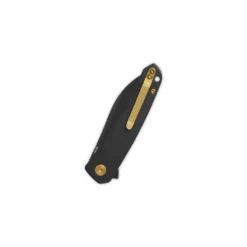 QSP Otter Liner lock, 14C28N black, Black G10 - QS140-C2