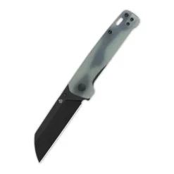 QSP Penguin V2 Liner lock, D2 black stonewash, Jade G10 - QS130V2-G2