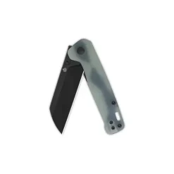 QSP Penguin V2 Liner lock, D2 black stonewash, Jade G10 - QS130V2-G2