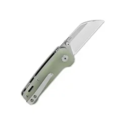 QSP Penguin Mini Liner lock, 14C28N Satin, Jade G10 - QS130XS-F1