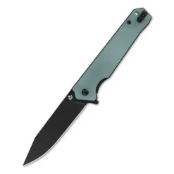 QSP Mamba V2 Liner lock, D2 black stonewashed, Jade G10 - QS111-J2