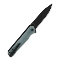 QSP Mamba V2 Liner lock, D2 black stonewashed, Jade G10 - QS111-J2