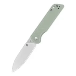 QSP Parrot V2 Liner lock, D2 satin, Jade G10 - QS102-C