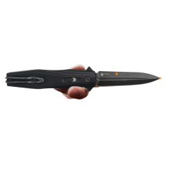 Ruike P188-B Folding Knife – Blue D2 Steel Blade, Sword Tip, G10 Handle