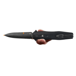 Ruike P188-B Folding Knife – Blue D2 Steel Blade, Sword Tip, G10 Handle