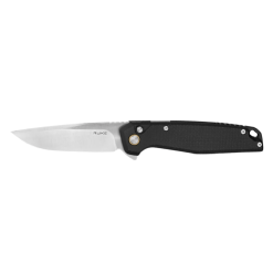Ruike P873-MB Folding Knife – Drop Point Blade, Micarta Handle, Button Lock