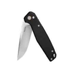 Ruike P873-MB Folding Knife – Drop Point Blade, Micarta Handle, Button Lock