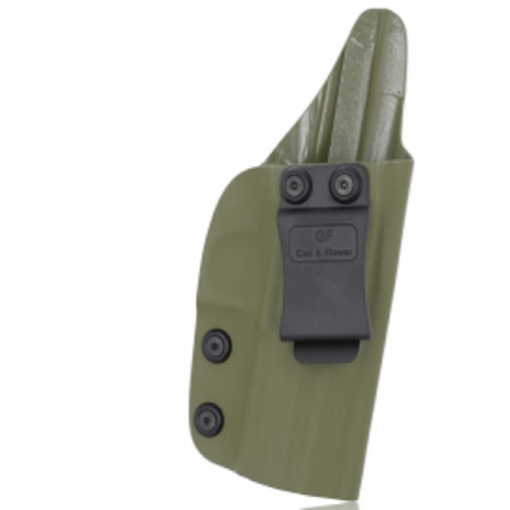 R&F Holster RF-KIG19AC Glock 19 IWB Kydex Holster – Right Hand Army Green