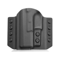 CZ P07 OWB, Kydex, 1.5 inch plastic clip, right hand, black- RF-KOP07A