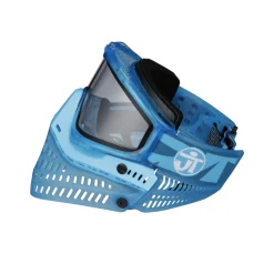 JT Spectra Proflex LE Birthstone ICE Goggle Dec Turquoise w/ Standard Chin Strap – Limited Edition Paintball Mask