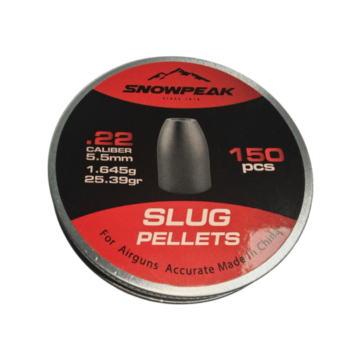 Snowpeak 5.5mm Airgun Slugs – 25.39 Grain