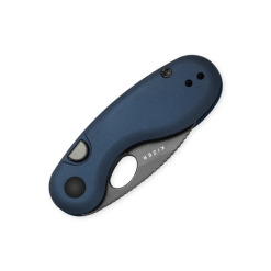 Kizer Microbe V2742A1 – Blue Aluminum Handle, Button Liner Lock