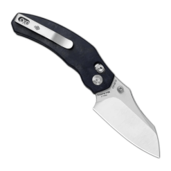 Kizer Mini Bulldog V3672SA – Blue Canyon Richlite Handle Folding Knife