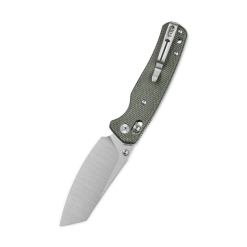 Bestechman Cicada’s Wing BMK06-M-3 Grey Micarta Handle Folding Knife