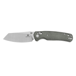 Bestechman Cicada’s Wing BMK06-M-3 Grey Micarta Handle Folding Knife