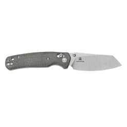 Bestechman Cicada’s Wing BMK06-M-3 Grey Micarta Handle Folding Knife