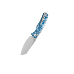 Bestechman Cicada’s Wing BMK06Q – Blue Resin Handle Folding Knife