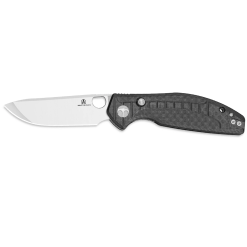 Bestechman Angry Owl BMK12F-1– D2 Blade & Black G10 Handle Folding Knife