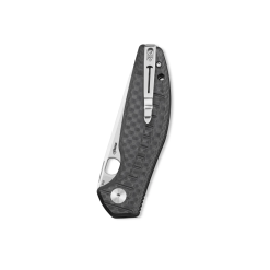 Bestechman Angry Owl BMK12F-1– D2 Blade & Black G10 Handle Folding Knife