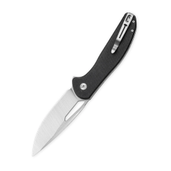 Bestechman Whalefin BMK18A–D2 Blade with Black G10 Handle Folding Knife