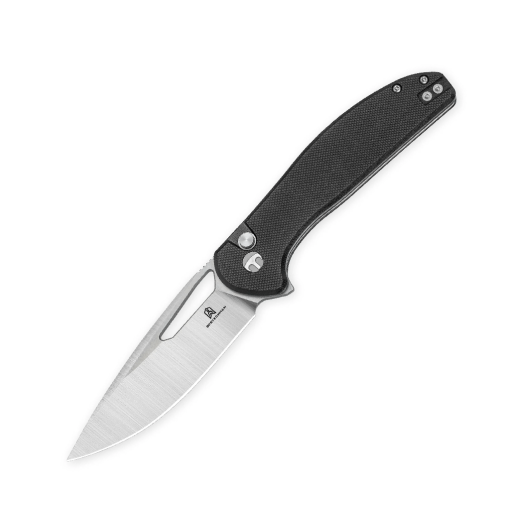 Bestechman Whalefin BMK18A–D2 Blade with Black G10 Handle Folding Knife