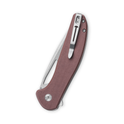 Bestechman Whalefin BMK18C–D2 Blade with Brown G10 Handle Folding Knife