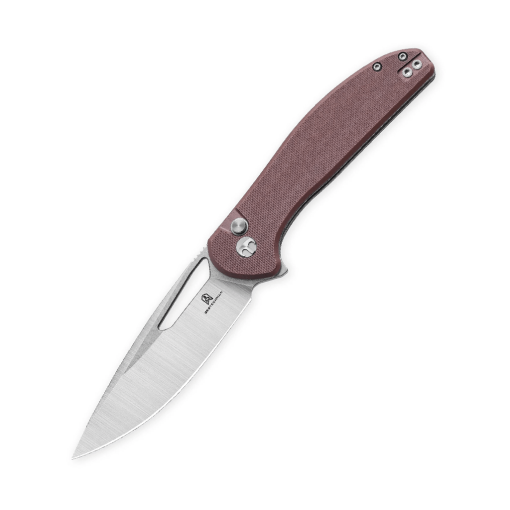 Bestechman Whalefin BMK18C–D2 Blade with Brown G10 Handle Folding Knife