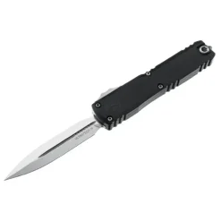 Microtech Ultratech Gen IV D/E Stonewash Standard Black - 11224-10