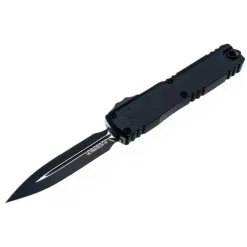 Microtech Ultratech Gen IV D/E Black Standard Black Tactical - 11224-1T