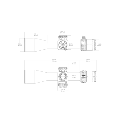 Vector Optics Veyron GenII 6-24x44 HD CTR FFP Rifle Scope – SCFF-74
