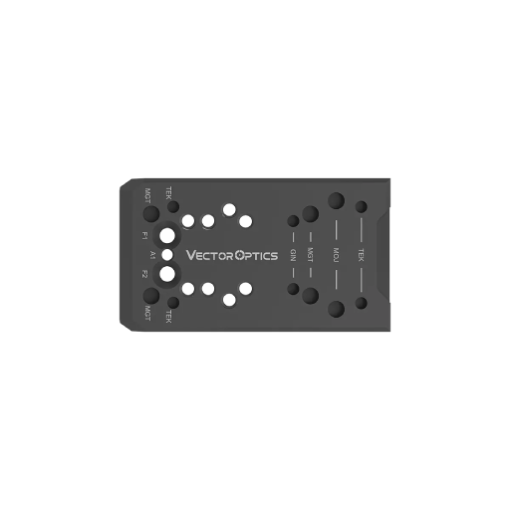 Vector Optics 4-in-1 Universal Dovetail Adapter Mount for Glock SCFRM-GK11 – MOJ / MGT / TEK / GIN Compatible
