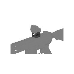 Vector Optics VAS Picatinny Medium Riser Mount SCRA-76