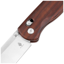 Kizer Drop Bear V3619A6 Folding Knife – Nitro V Steel EDC Knife with Rosewood Handle