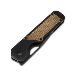 Kizer Militaw V3634A1 Folding Knife – With G10 & Burlap Micarta Handle