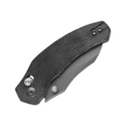 Kizer Mini Bulldog V3672SA2 – Black Micarta Handle Folding Knife