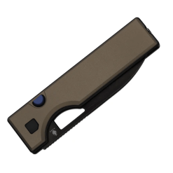 Kizer Little Ringbo V3708A2 Folding Knife – Gentleman’s Button Liner Lock