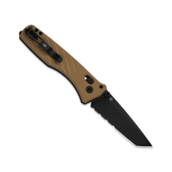 Kizer Aegis T V3774CTA3 Tan Tanto Folding Knife – Tactical Clutch Lock
