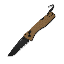 Kizer Aegis T V3774CTA3 Tan Tanto Folding Knife – Tactical Clutch Lock